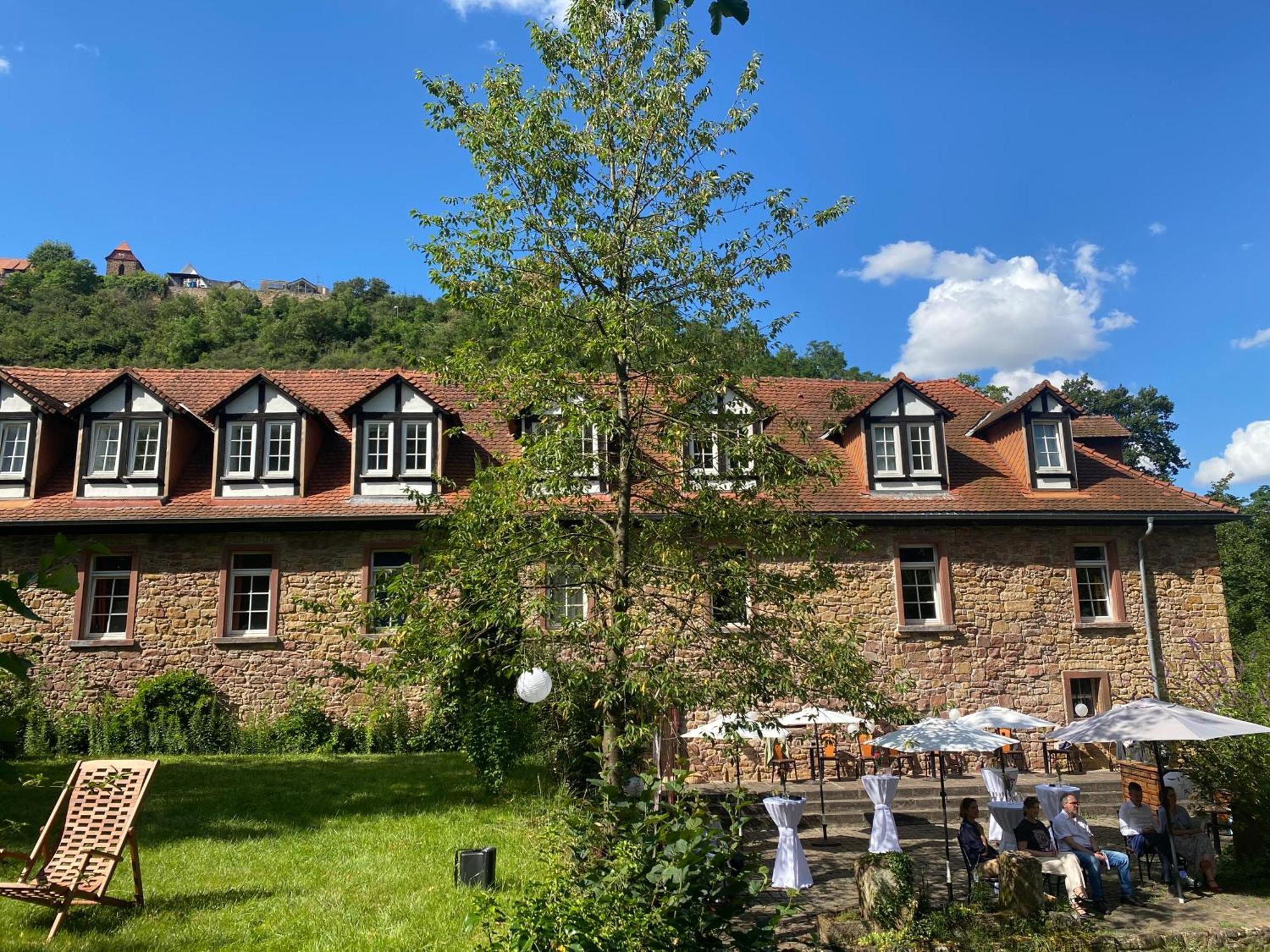 Bed and Breakfast Felsenmuehle Neuleiningen Exterior foto